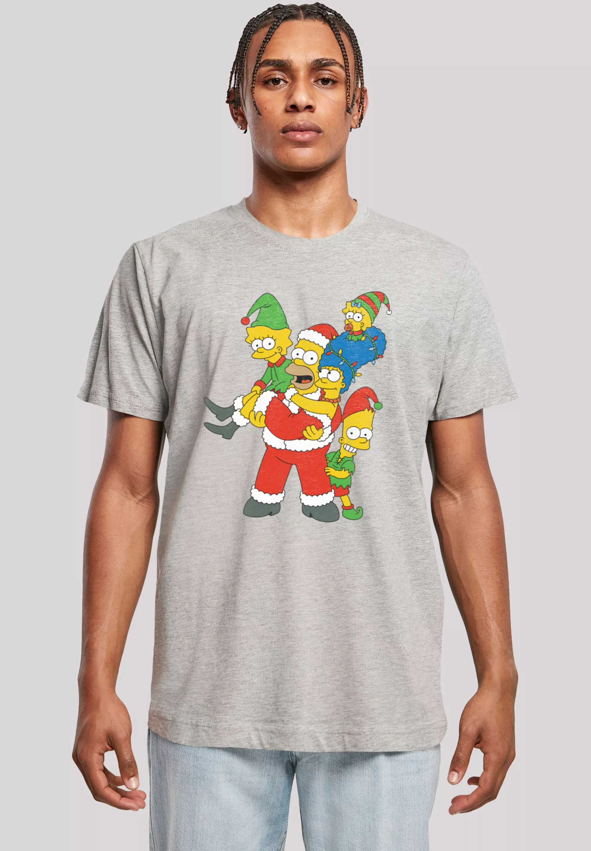 F4NT4STIC T-Shirt "The Simpsons Christmas Weihnachten Family", Print günstig online kaufen