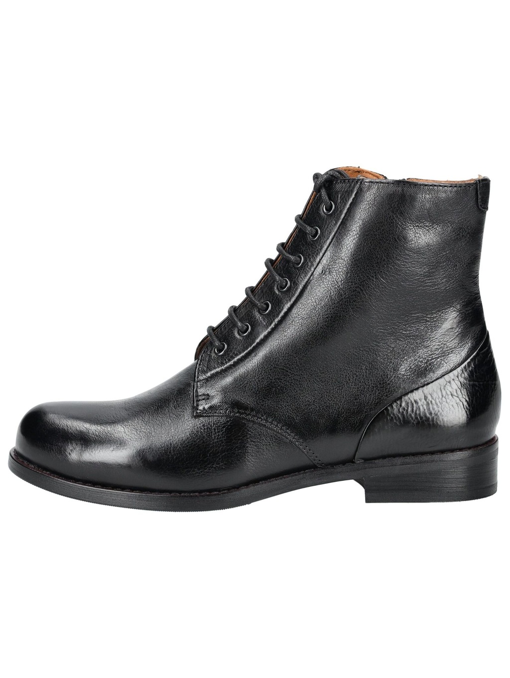 Everybody Schnürstiefelette "Everybody Stiefelette Glattleder" günstig online kaufen