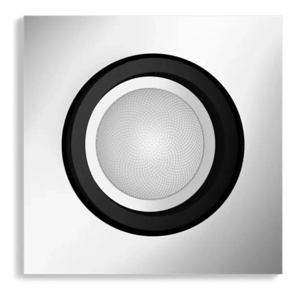 Philips Hue Bluetooth White & Color Ambiance Einbauspot Centura in Silber 4 günstig online kaufen