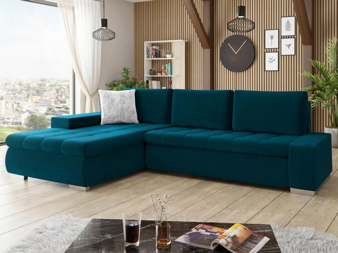 MIRJAN24 Ecksofa Orkan Premium, mit Schlaffunktion und Bettkasten, Elegante günstig online kaufen