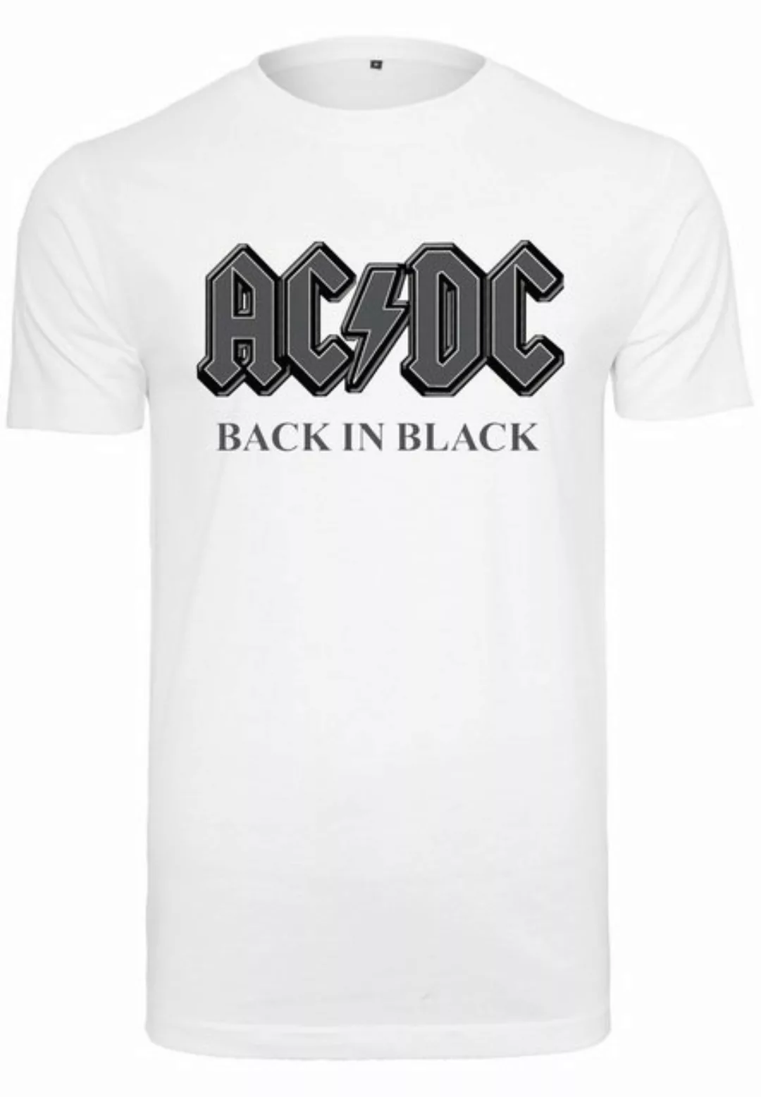 Merchcode T-Shirt Merchcode Herren ACDC Back In Black Tee (1-tlg) günstig online kaufen