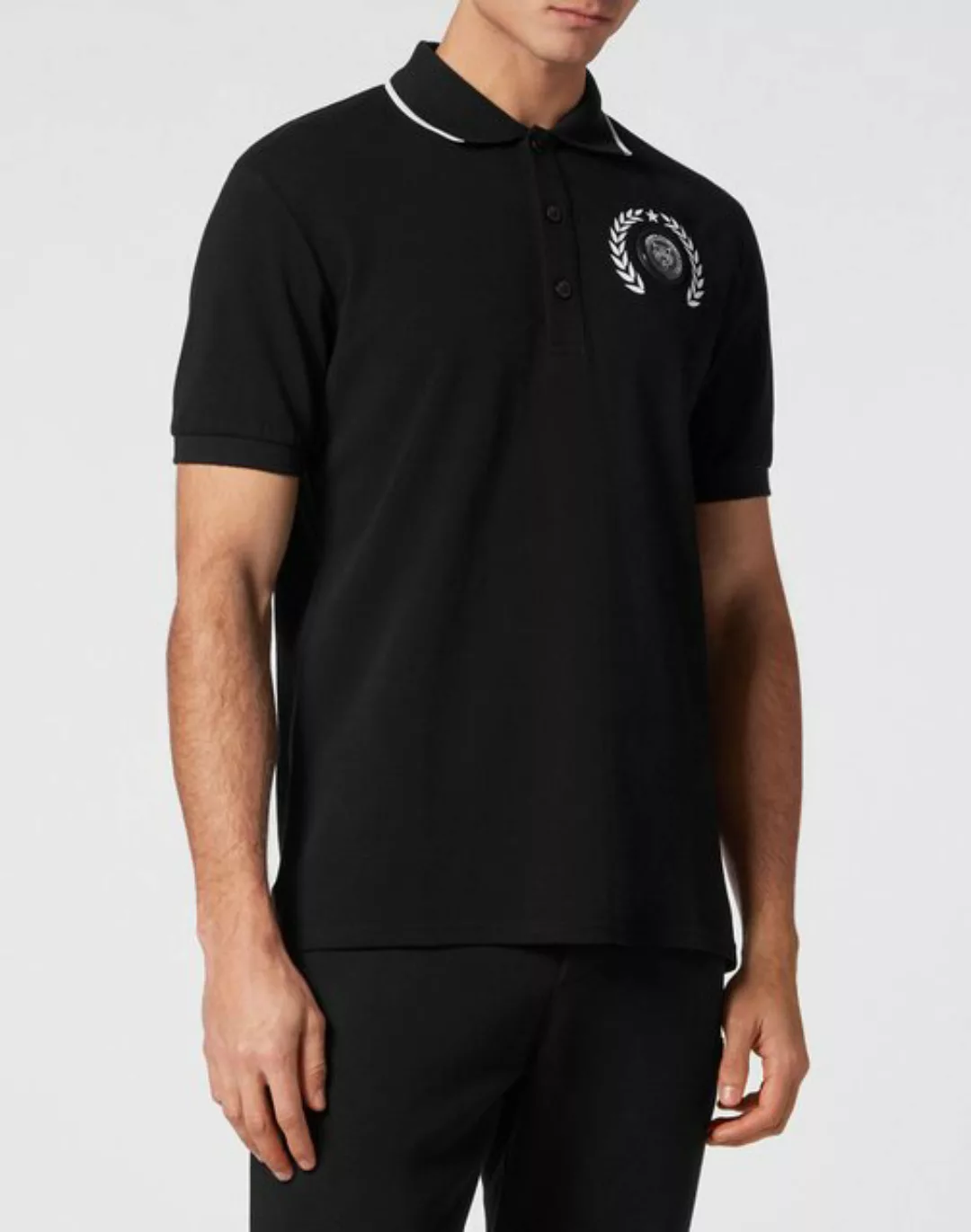 PLEIN SPORT Poloshirt Poloshirt Carbon Tiger günstig online kaufen