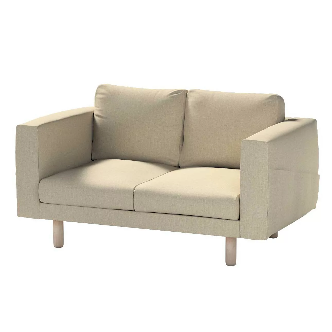 Bezug für Norsborg 2-Sitzer Sofa, beige- grau, Norsborg 2-Sitzer Sofabezug, günstig online kaufen