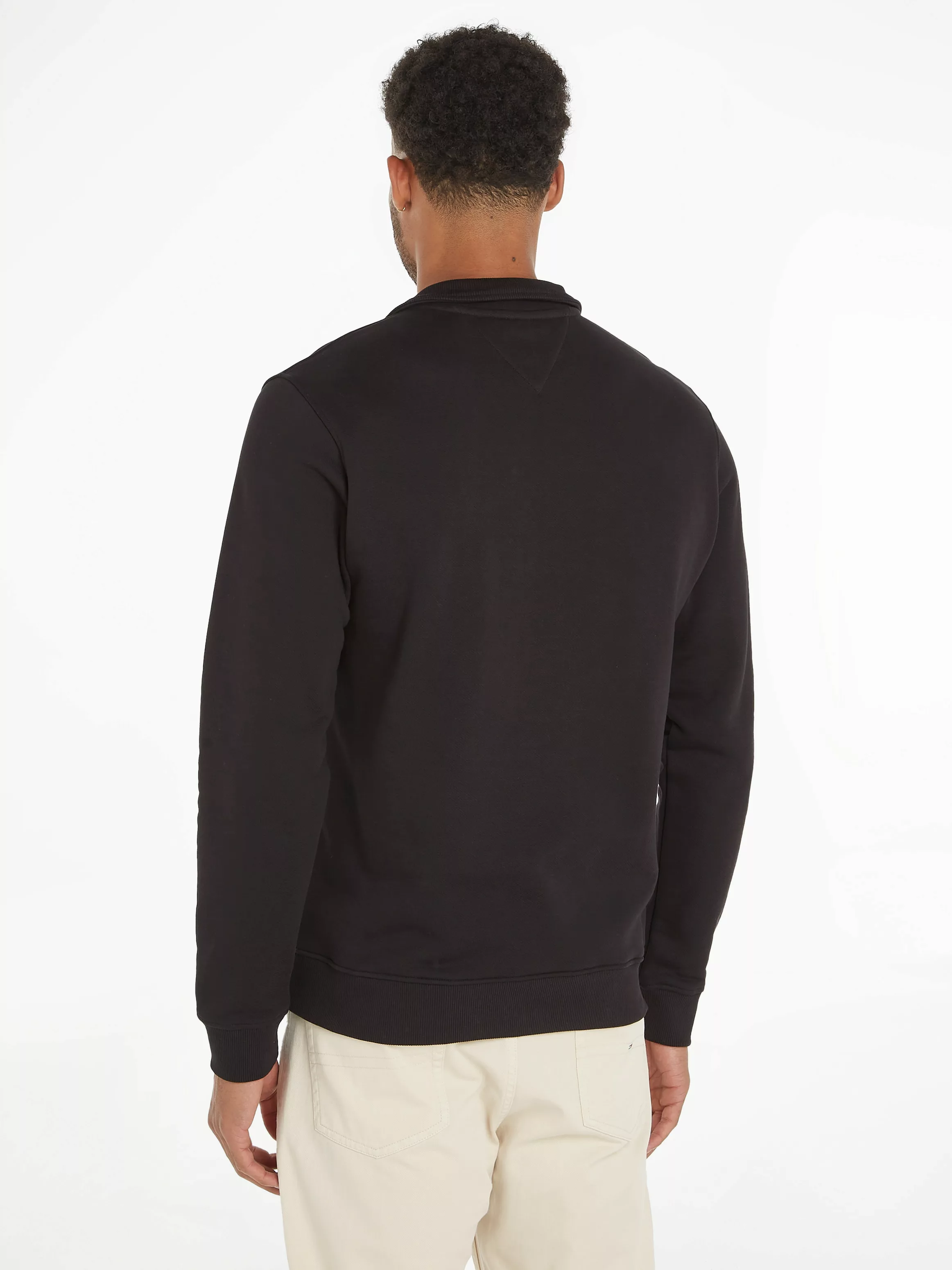 Tommy Jeans Sweatshirt "TJM REG BADGE 1/4 ZIP EXT", mit Logoprägung günstig online kaufen