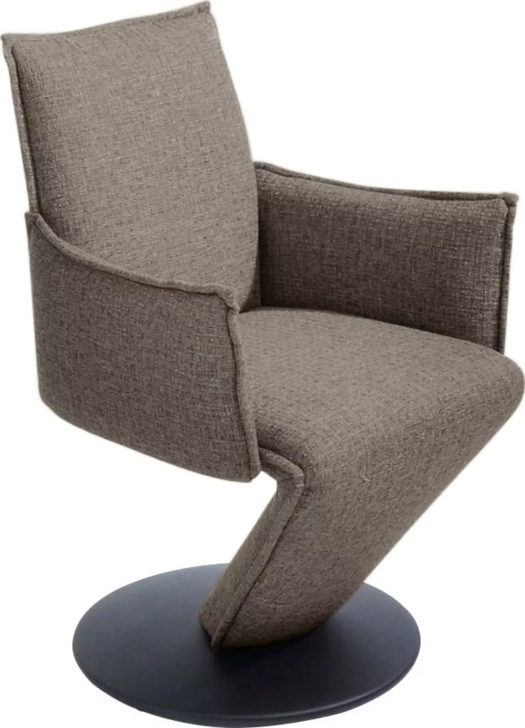 K+W Komfort & Wohnen Drehstuhl "Drive", Flachgewebe 775, Sessel mit federnd günstig online kaufen