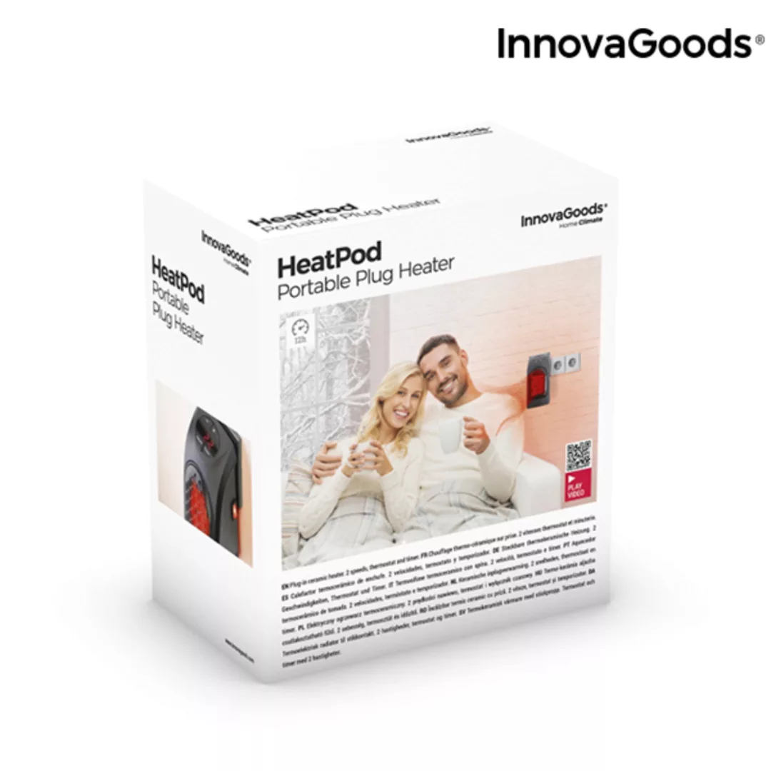 Plug-in Keramikheizkörper Heatpod Innovagoods 400w günstig online kaufen