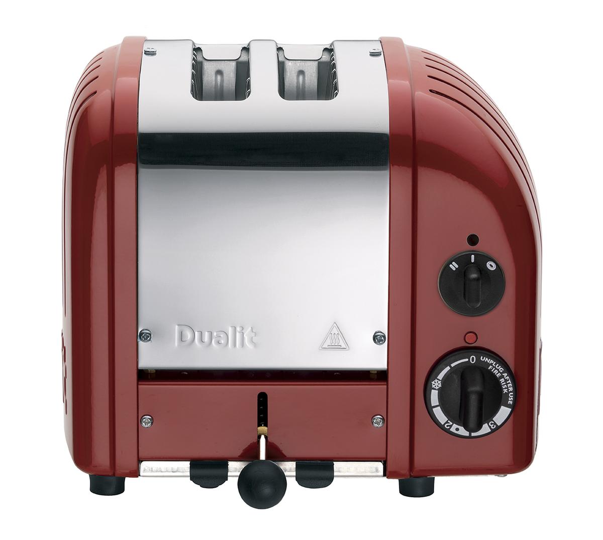 Classic Toaster Premium 2-Schlitz inkl. Gratis Brötchenaufsatz Rot günstig online kaufen