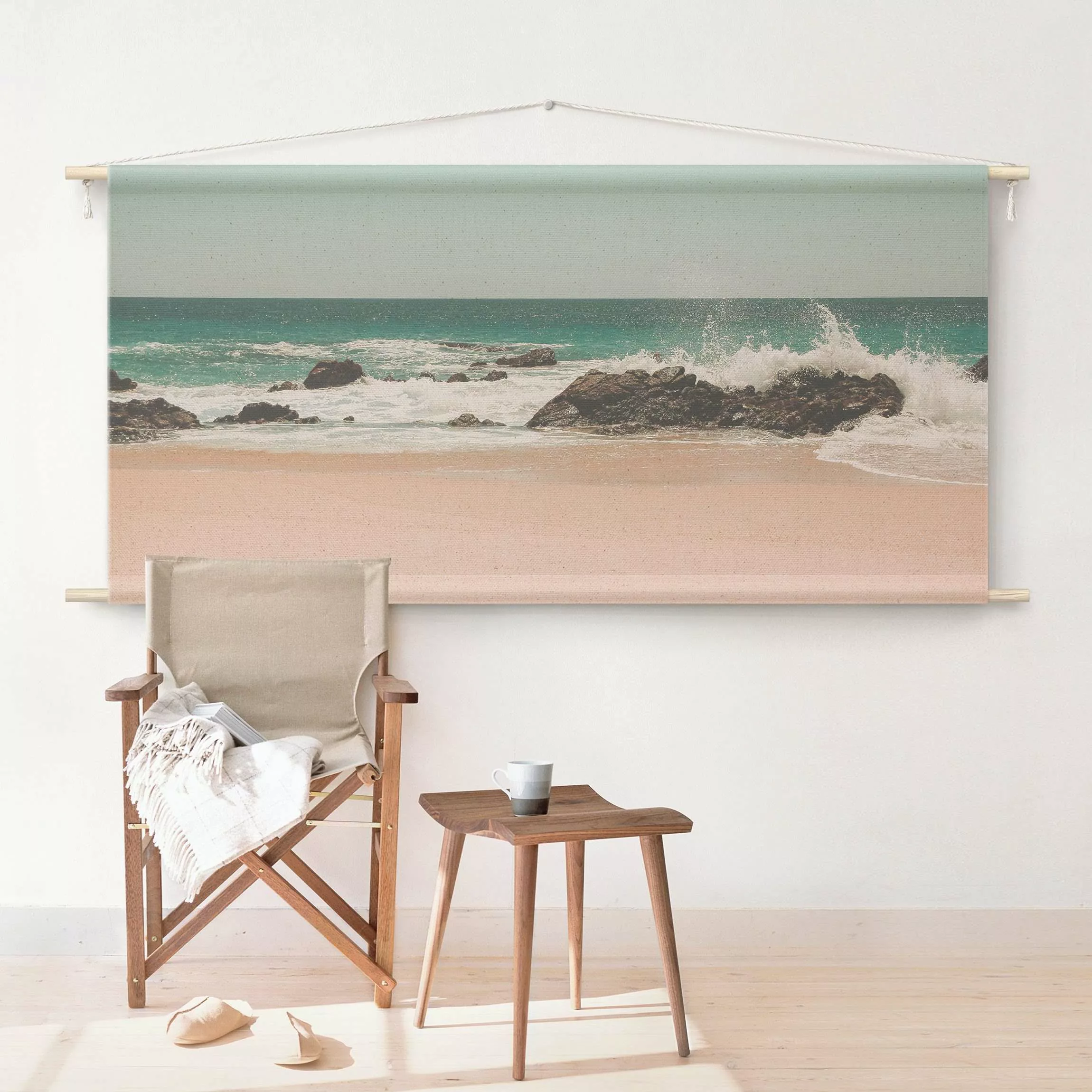 Wandteppich Sonniger Strand Mexico günstig online kaufen