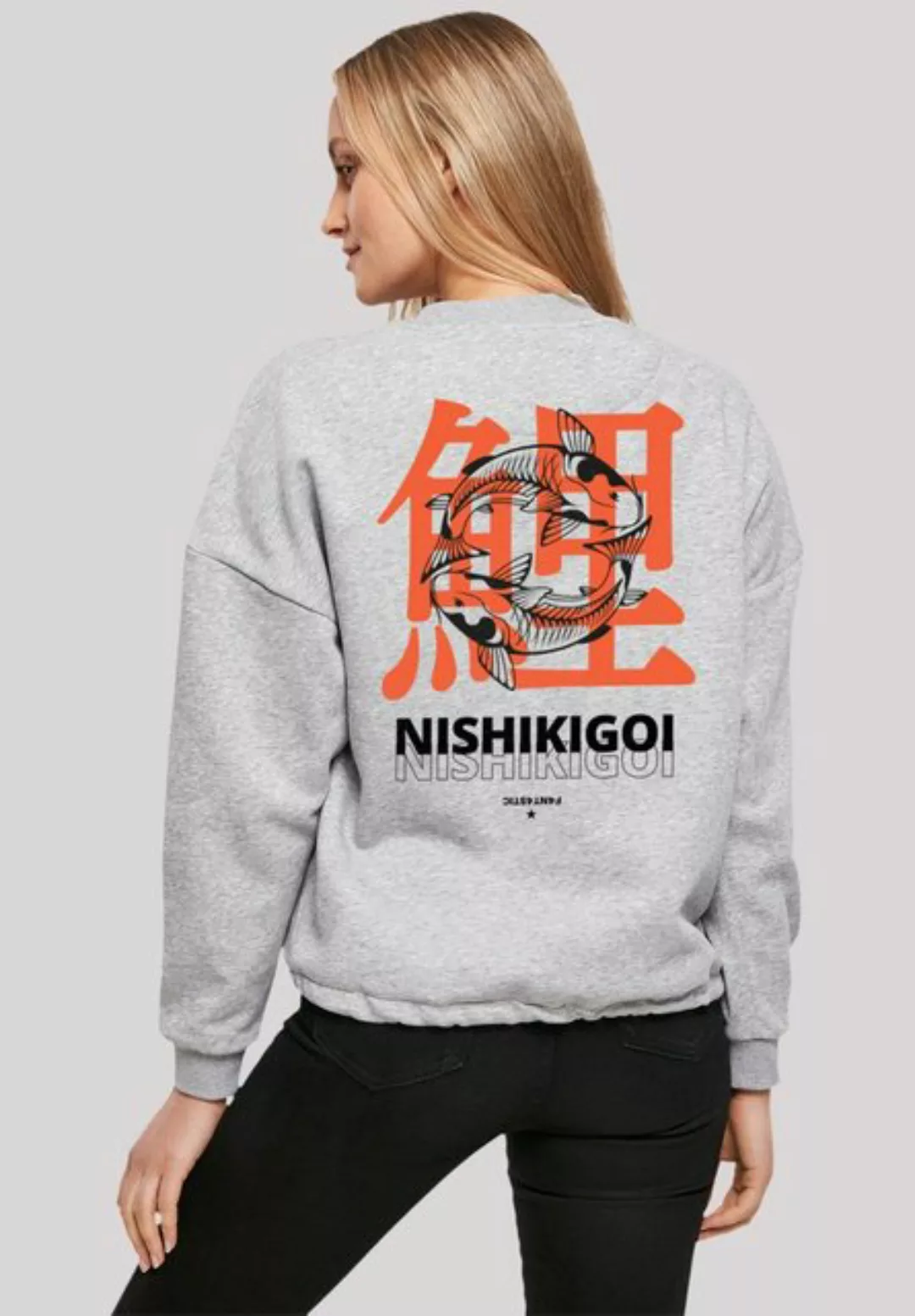 F4NT4STIC Sweatshirt Nishikigoi Koi Japan Print günstig online kaufen