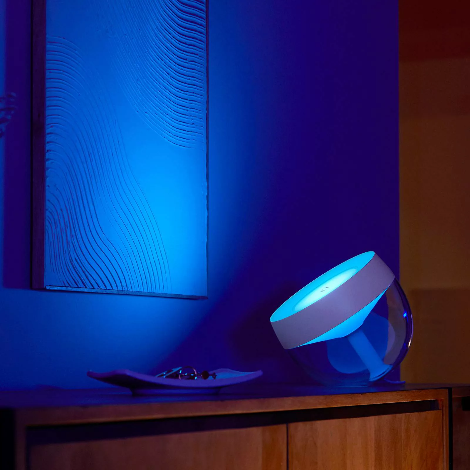 Philips Hue Iris WACA LED-Tischleuchte, weiß günstig online kaufen