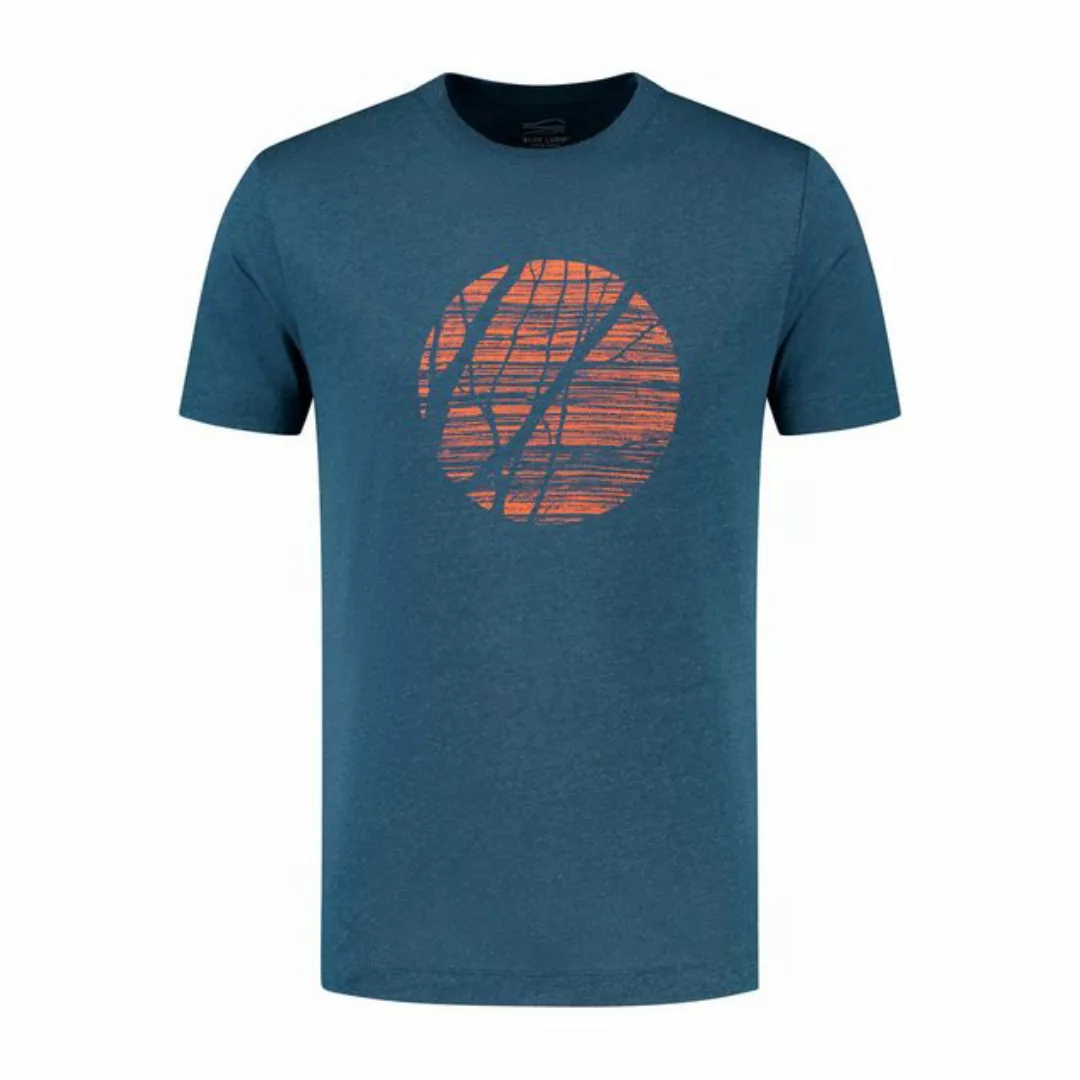 Blue Loop T-Shirt Blue Loop Herren Denimcel Night Forest T-Shirt günstig online kaufen