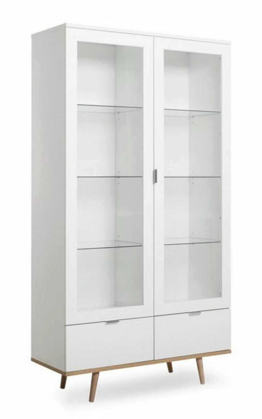 Finori Vitrine 100 x 185 x 40 cm (B/H/T) günstig online kaufen