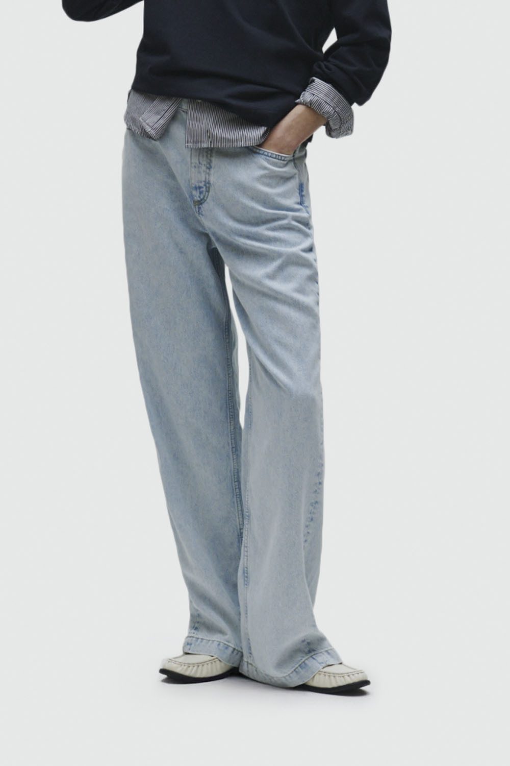 Marc OPolo Weite Jeans "aus Lyocell-Organic-Cotton-Mix" günstig online kaufen