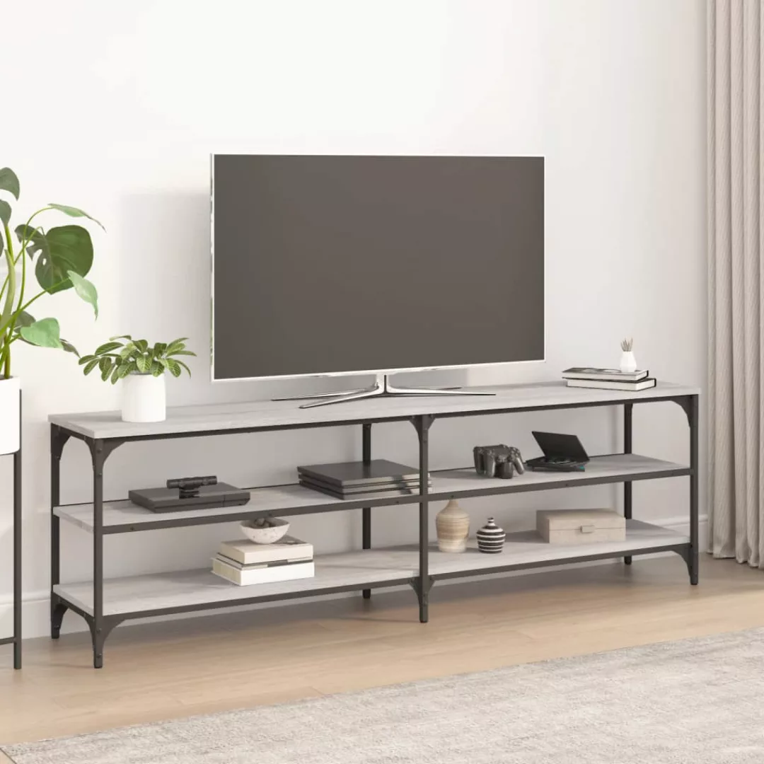 Vidaxl Tv-schrank Grau Sonoma 160x30x50 Cm Holzwerkstoff günstig online kaufen