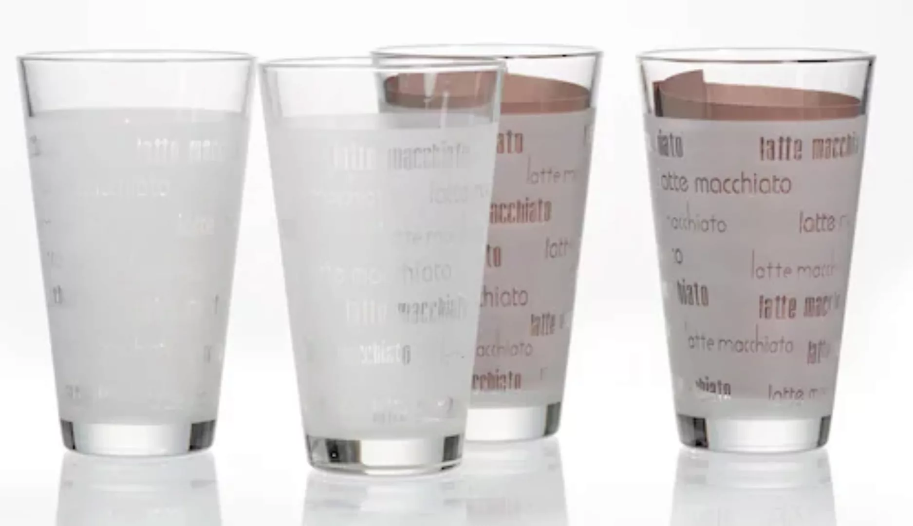 Ritzenhoff & Breker Latte Macchiato Gläserset   ¦ transparent/klar ¦ Glas ¦ günstig online kaufen