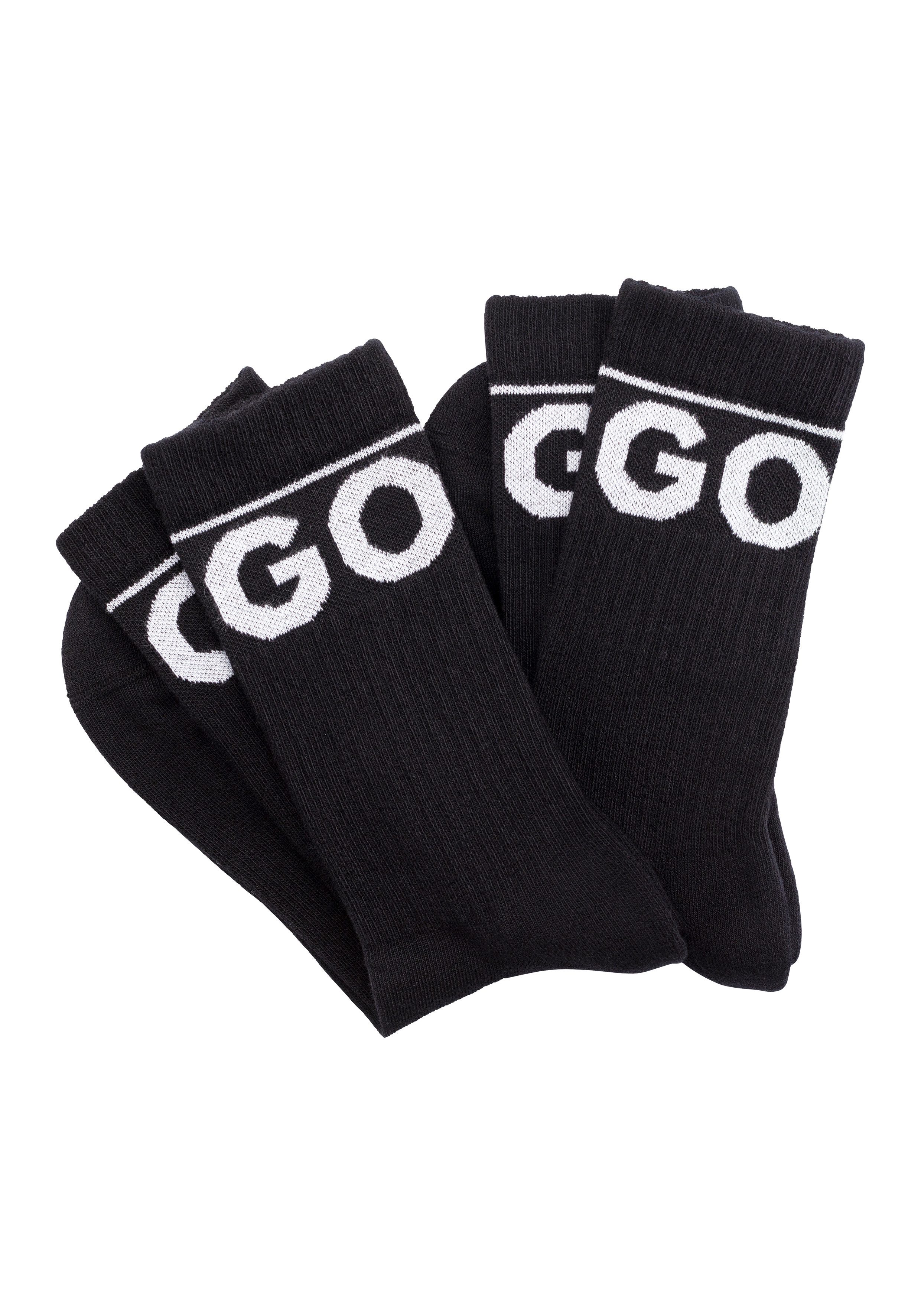 HUGO Freizeitsocken 2P QS RIB ICONIC günstig online kaufen
