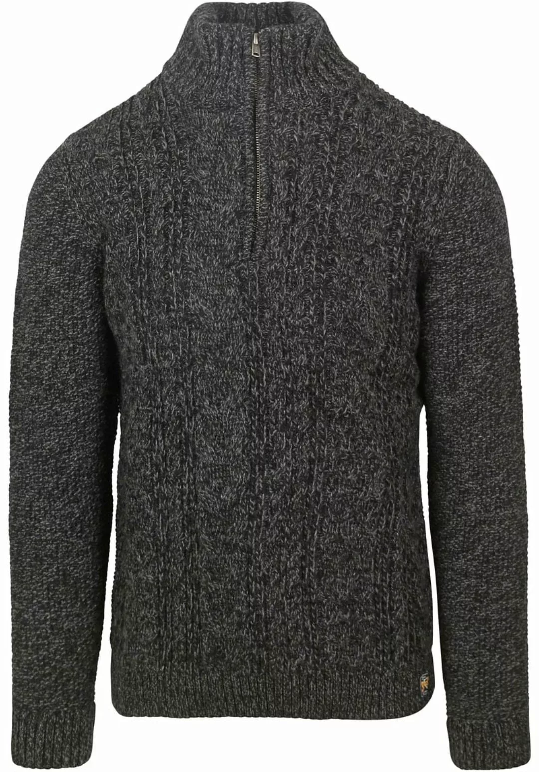 Superdry Half Zip Pullover Jacob Cable Schwarz - Größe XXL günstig online kaufen