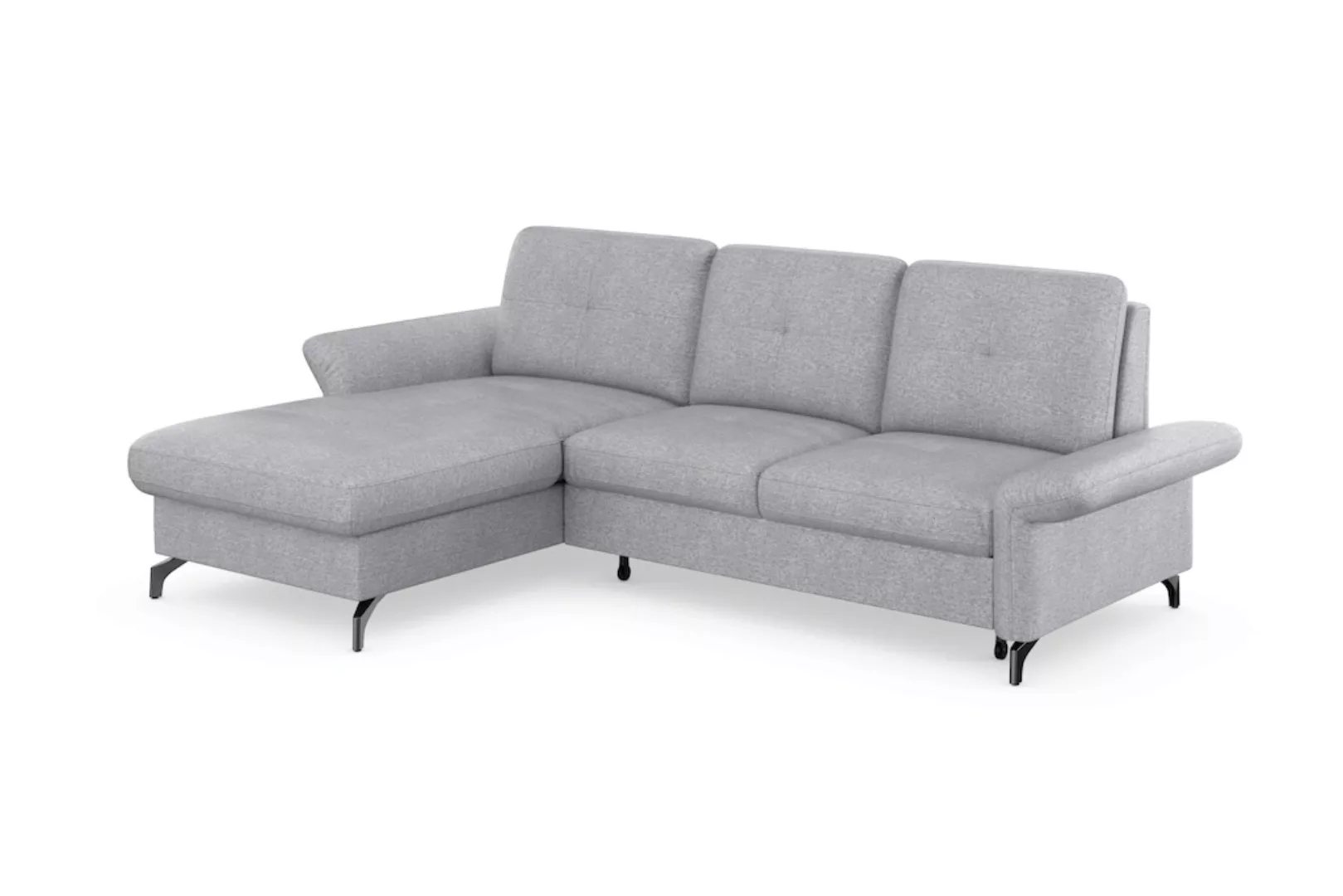 Places of Style Ecksofa »Calando L-Form«, wahlweise mit Bettfunktion, Bettk günstig online kaufen