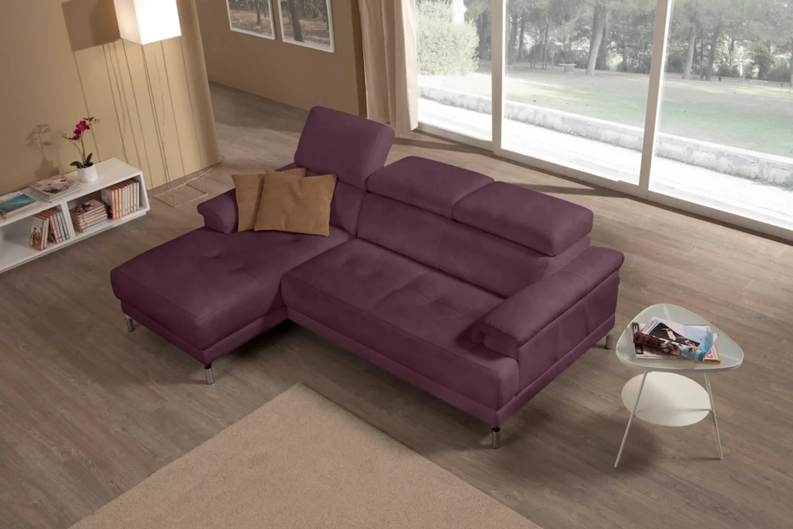 Egoitaliano Ecksofa »Soul, Design und Sitzkomfort auf hohem Niveau, tolle D günstig online kaufen