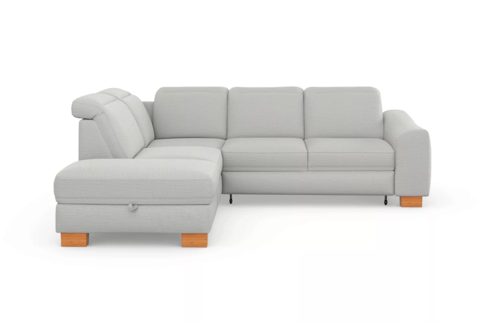 sit&more Ecksofa "Dundee L-Form", mit Federkern und Massivholzfüßen, wahlwe günstig online kaufen