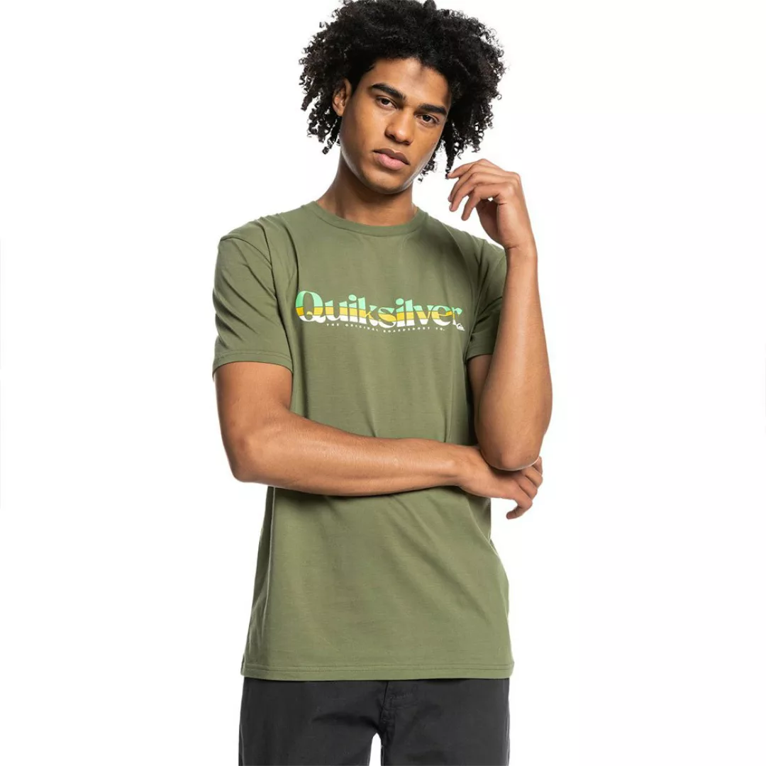 Quiksilver Primary Colours Kurzärmeliges T-shirt XS Four Leaf Clover günstig online kaufen