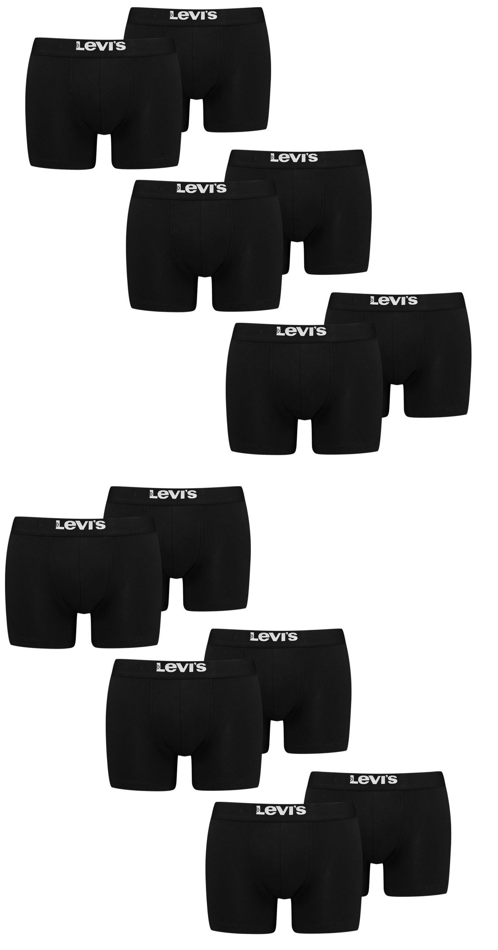 Levis Boxershorts, (Packung, 4er-Pack), mit breitem Logobund günstig online kaufen