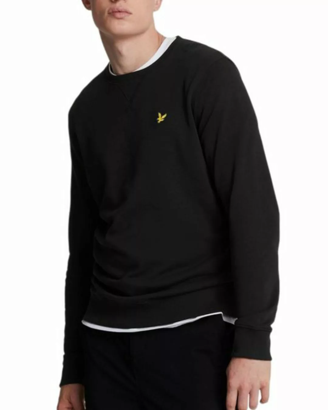 Lyle & Scott Sweatshirt Basic Herren, 100% Baumwolle günstig online kaufen