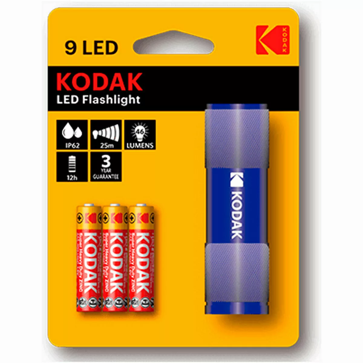 Taschenlampe Led Kodak  9led Blau günstig online kaufen