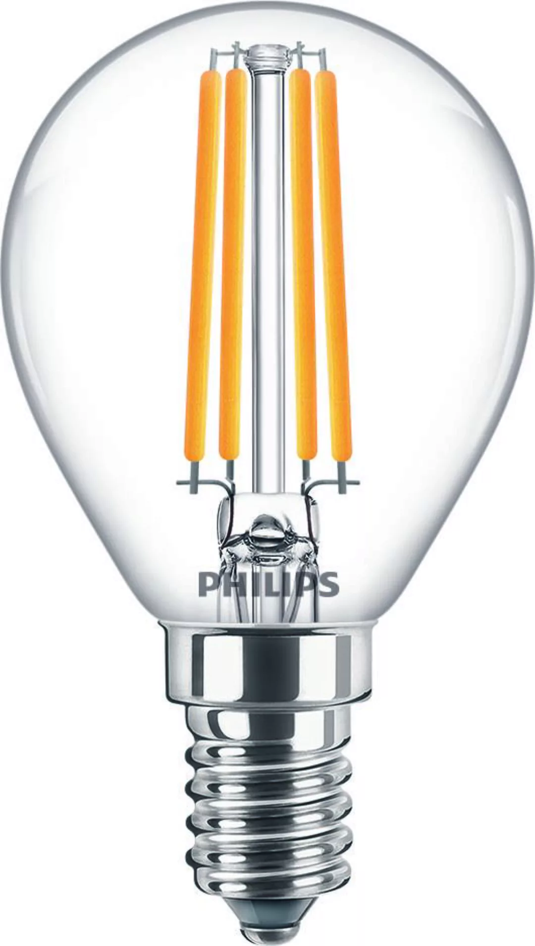 Philips Lighting LED-Tropfenlampe E14 klar Glas CorePro LED#34756400 günstig online kaufen