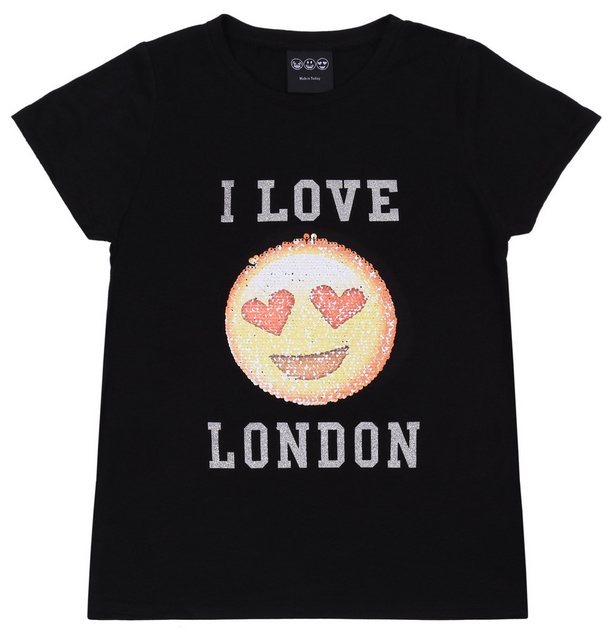 Sarcia.eu Kurzarmbluse Schwarzes T-Shirt I Love London 4-5 Jahre günstig online kaufen