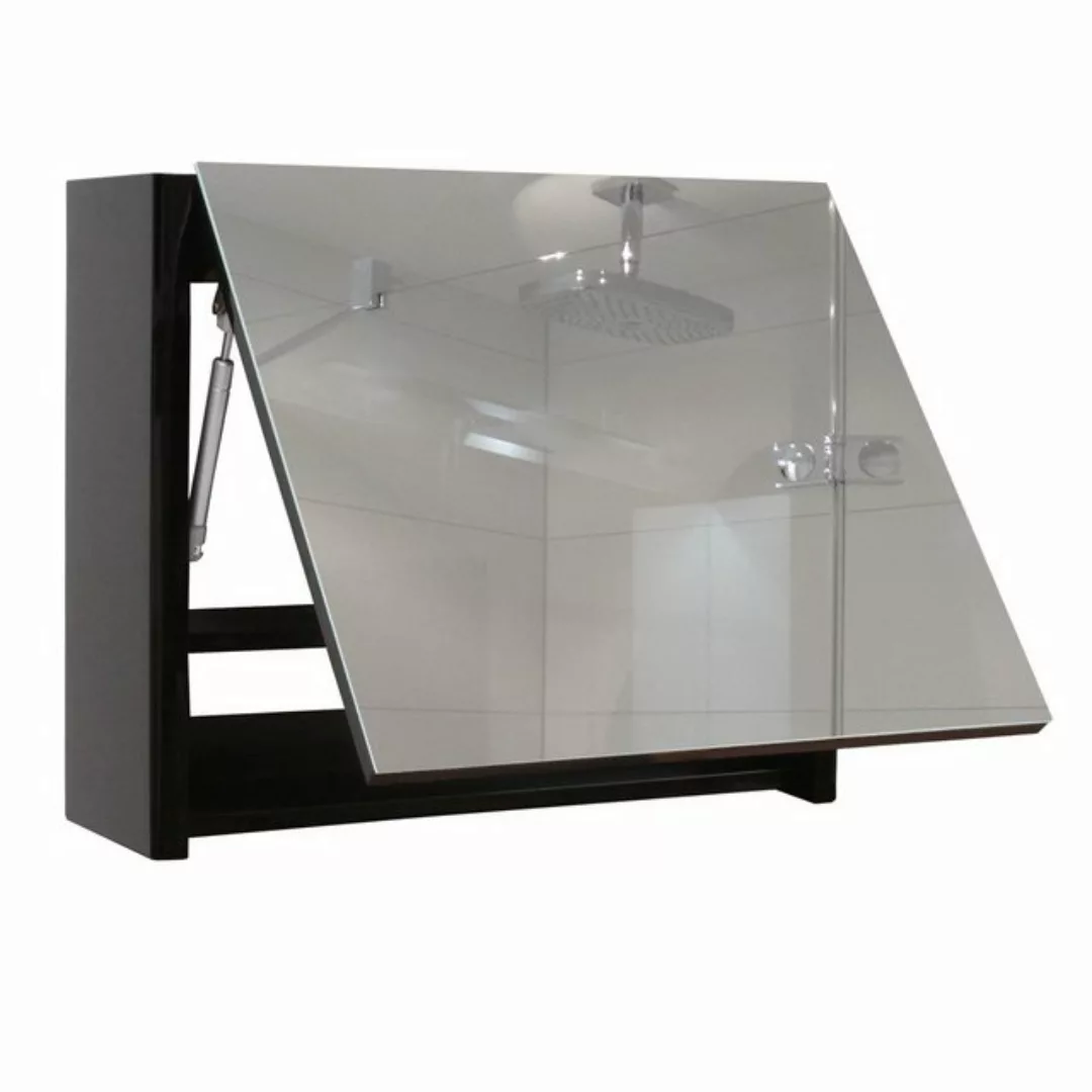 MCW Spiegelschrank B19 48x59cm Schwarz günstig online kaufen