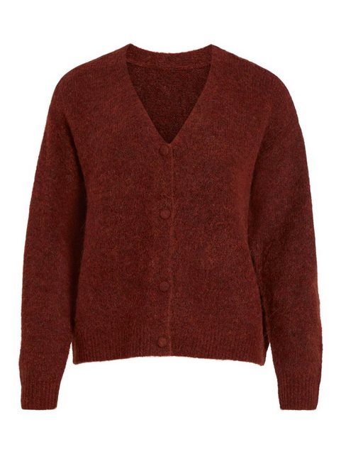 Vila Cardigan Kuschelige Strickjacke Langarm V-Neck Cardigan VIJAMINA 4845 günstig online kaufen