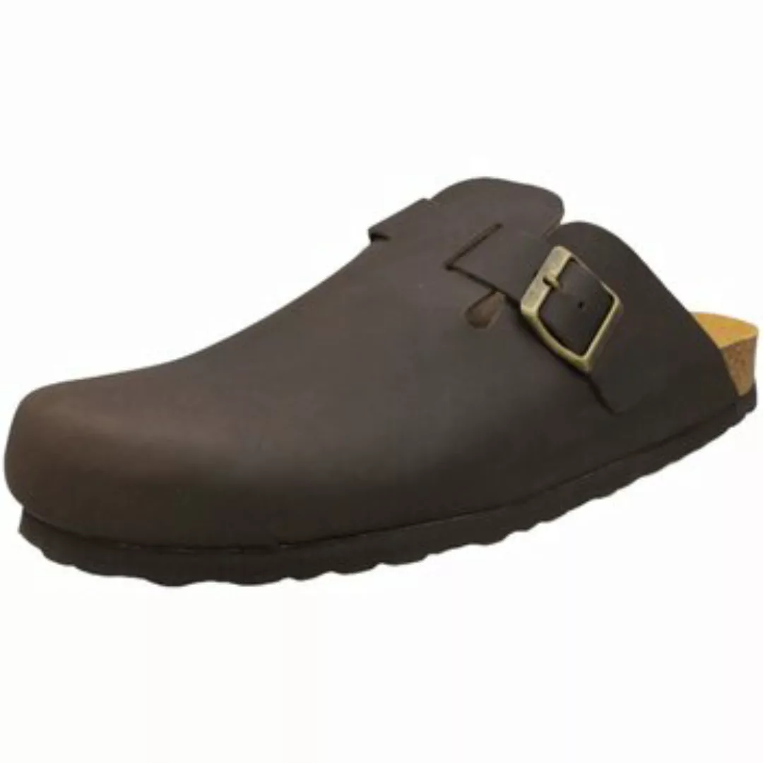 Longo  Clogs Offene -Tieffußbett-Clog,mocca 1061271 3 günstig online kaufen