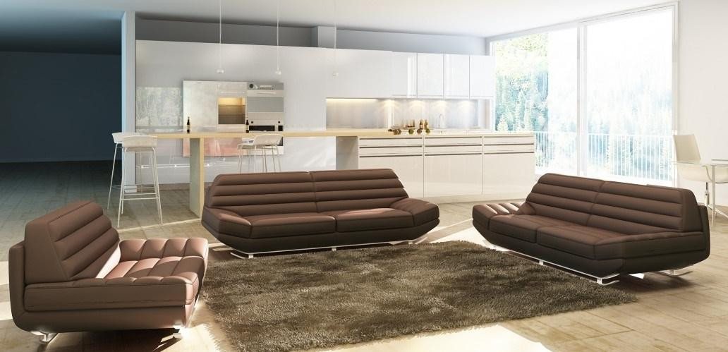 Xlmoebel Sofa Designer-KalbachB Sofa-Garnitur mit 3-Sitzer, 2-Sitzer und, H günstig online kaufen