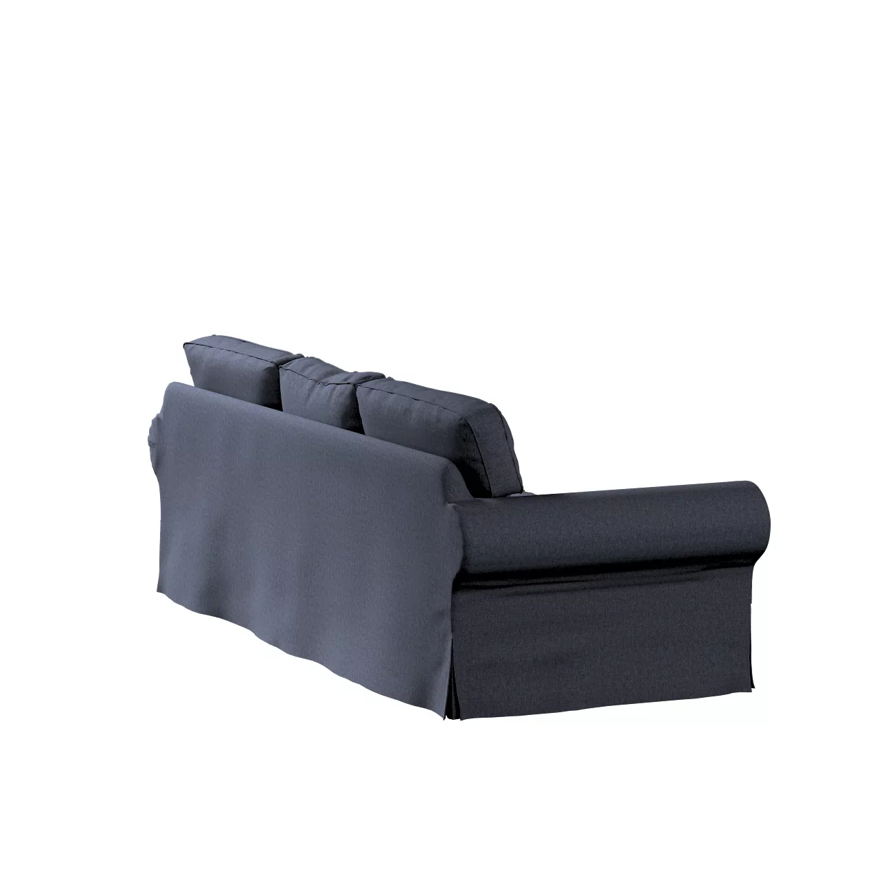 Bezug für Ektorp 3-Sitzer Schlafsofa, neues Modell (2013), dunkelblau, 40cm günstig online kaufen