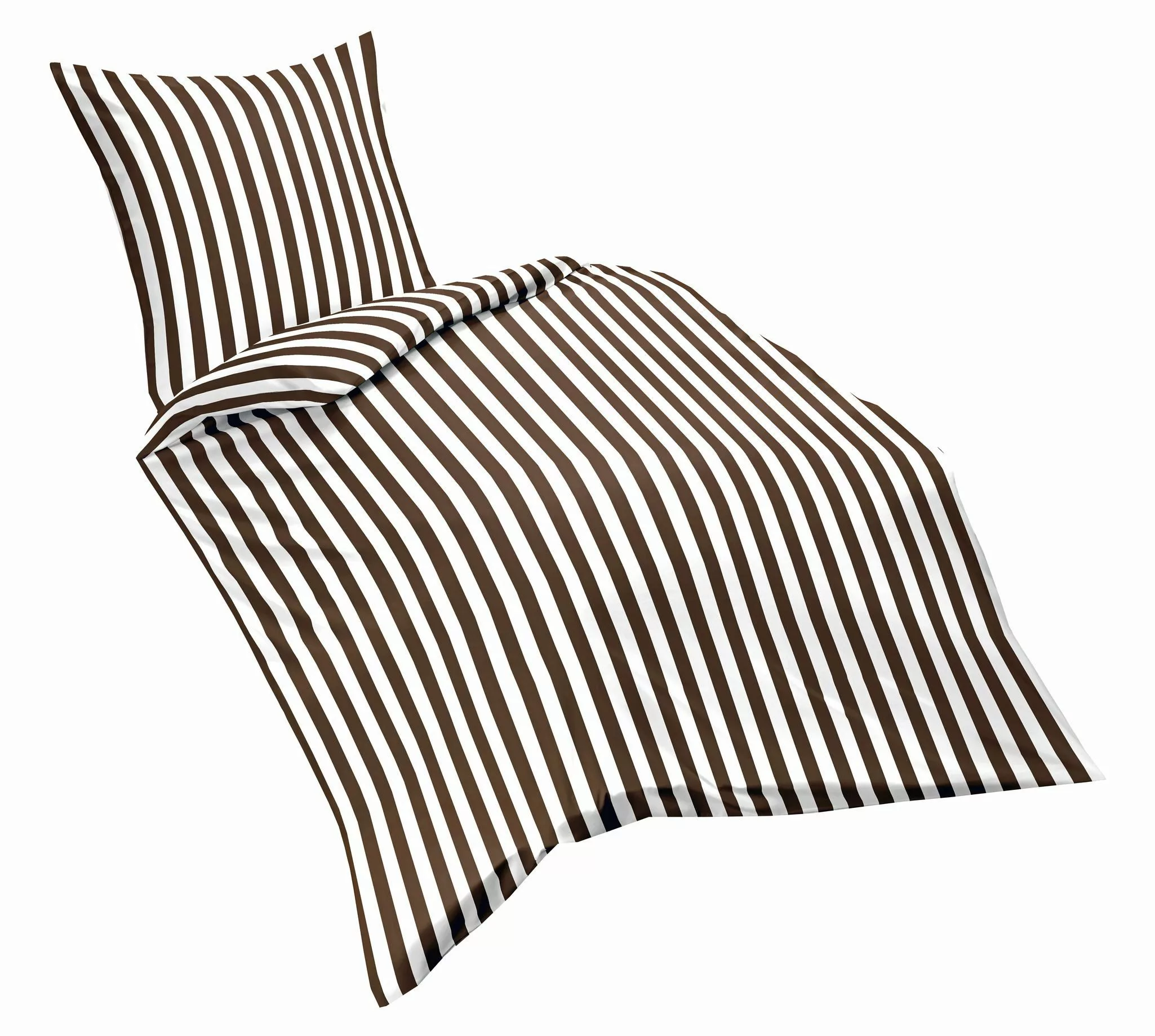 fleuresse Bettwäsche 135x200cm Streifen gestreift in günstig online kaufen