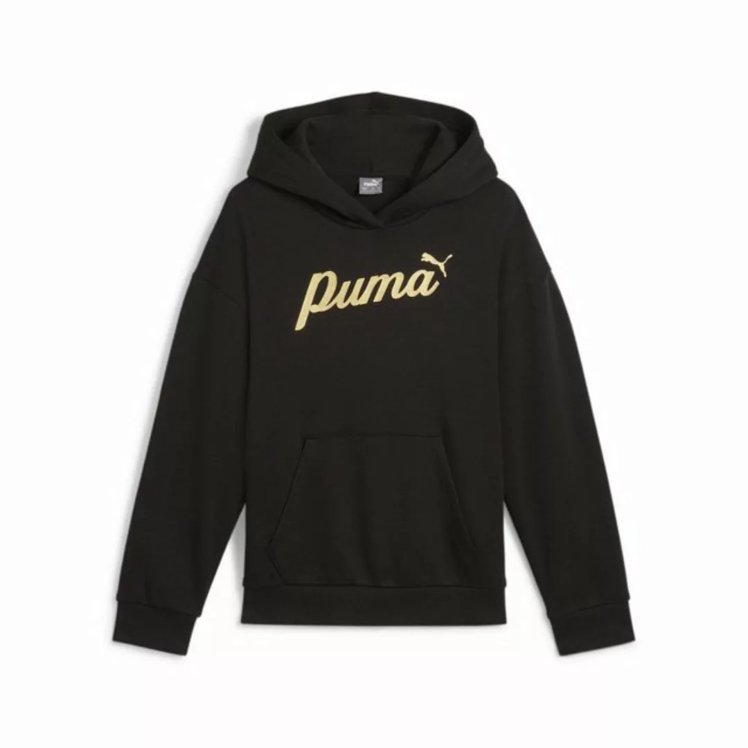 PUMA Kapuzensweatshirt ESS+ SCRIPT METALLIC HOODIE FL G günstig online kaufen