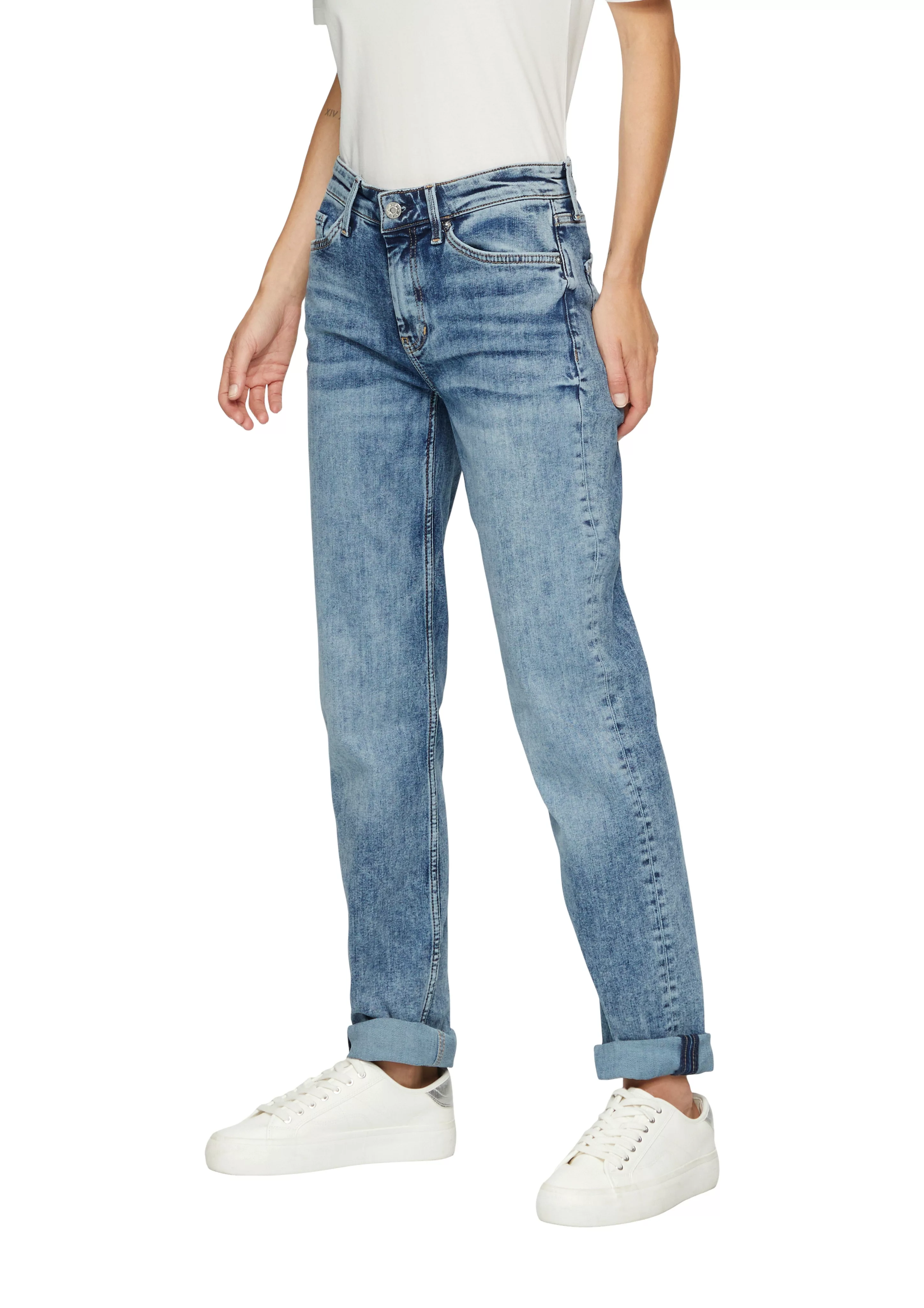 s.Oliver Bequeme Jeans s.Oliver Jeans Karolin in mittelblauer Waschung (1-t günstig online kaufen