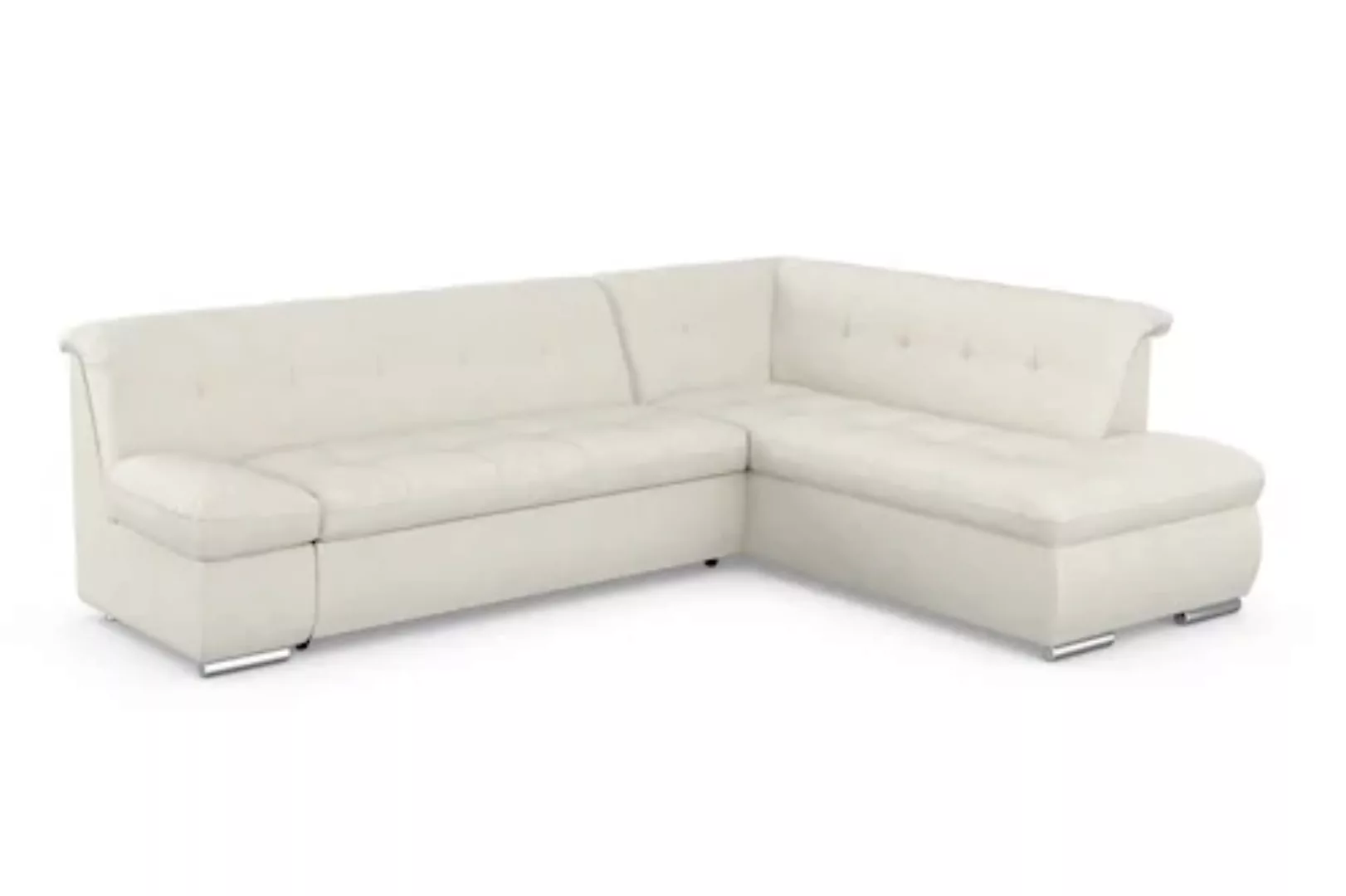 DOMO collection Ecksofa »Mona L-Form«, wahlweise mit Bett- und Armlehnfunkt günstig online kaufen