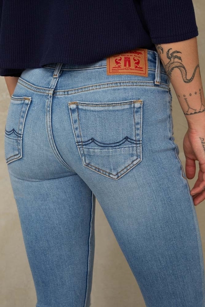 Jeans Skinny Fit - Juno - Eco Steven Modal Light günstig online kaufen