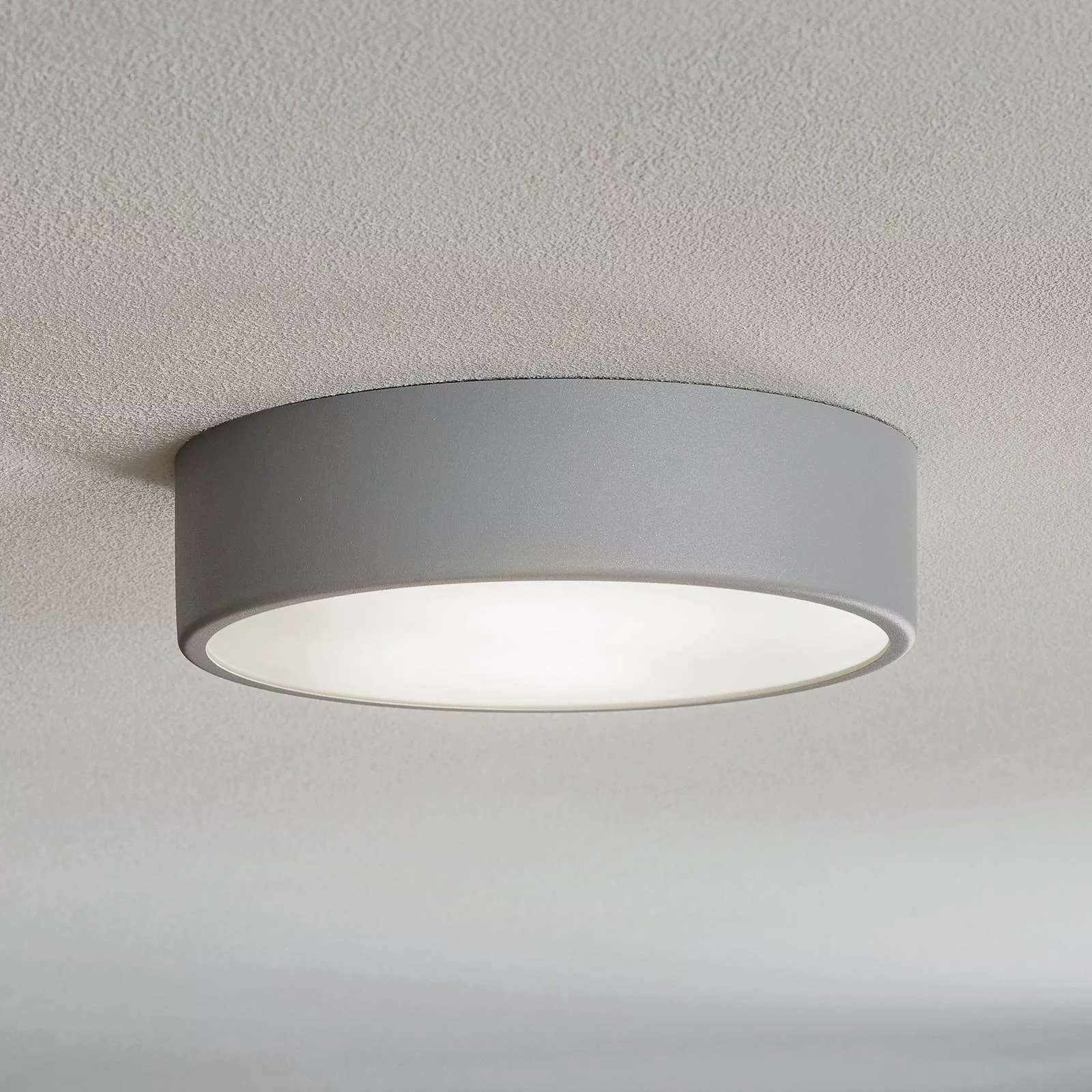 Deckenlampe Cleo 300, Ø 30 cm grau günstig online kaufen