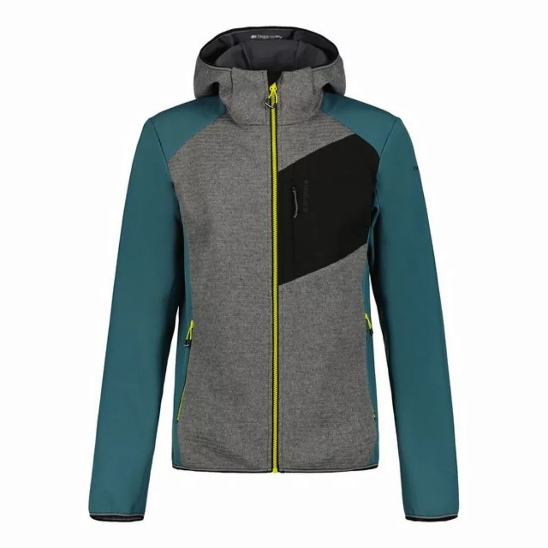 Icepeak Winterjacke Danford Softshell grey green günstig online kaufen