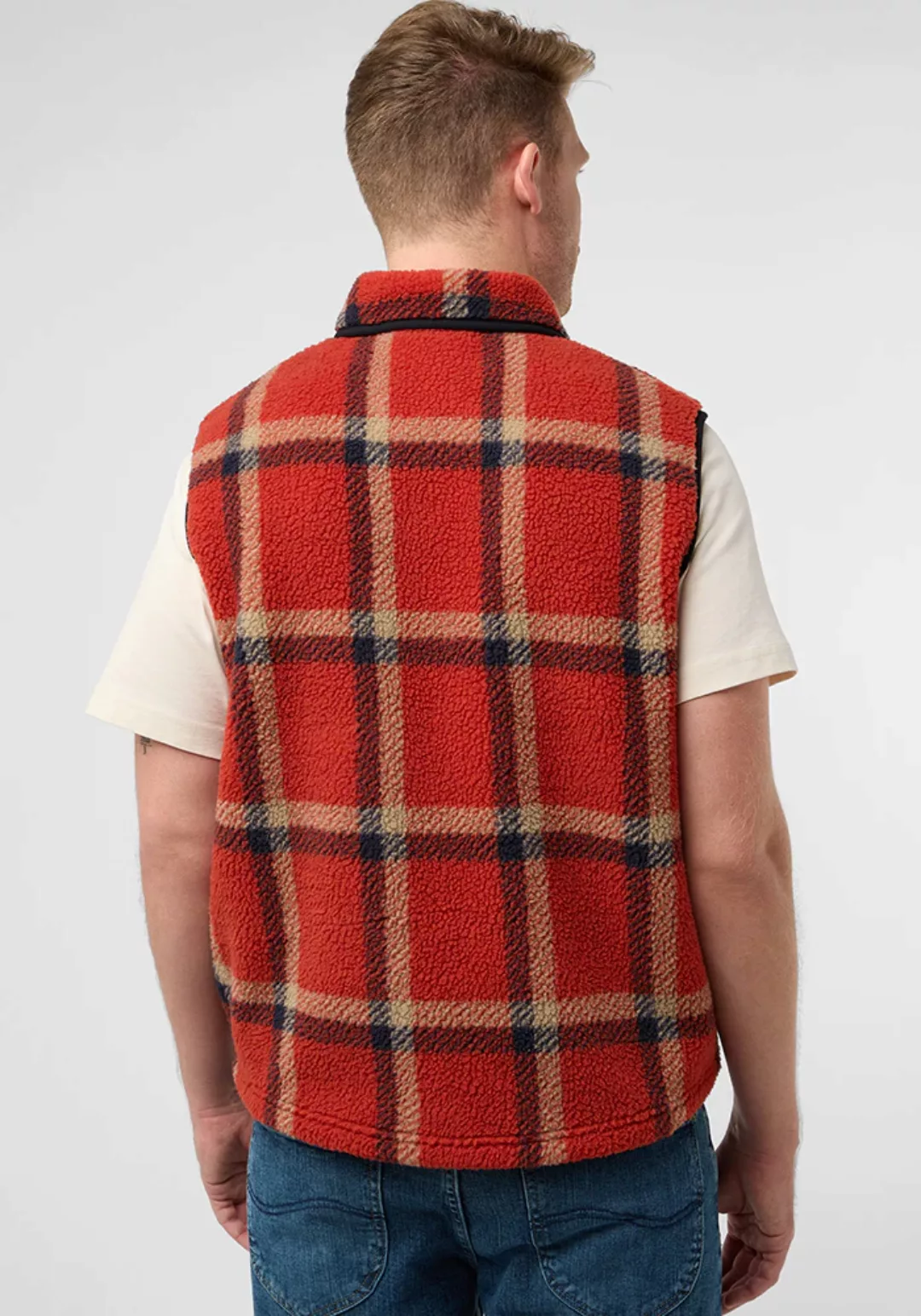 Jack Wolfskin Fleeceweste "FELSLICHT CHECK VEST M" günstig online kaufen