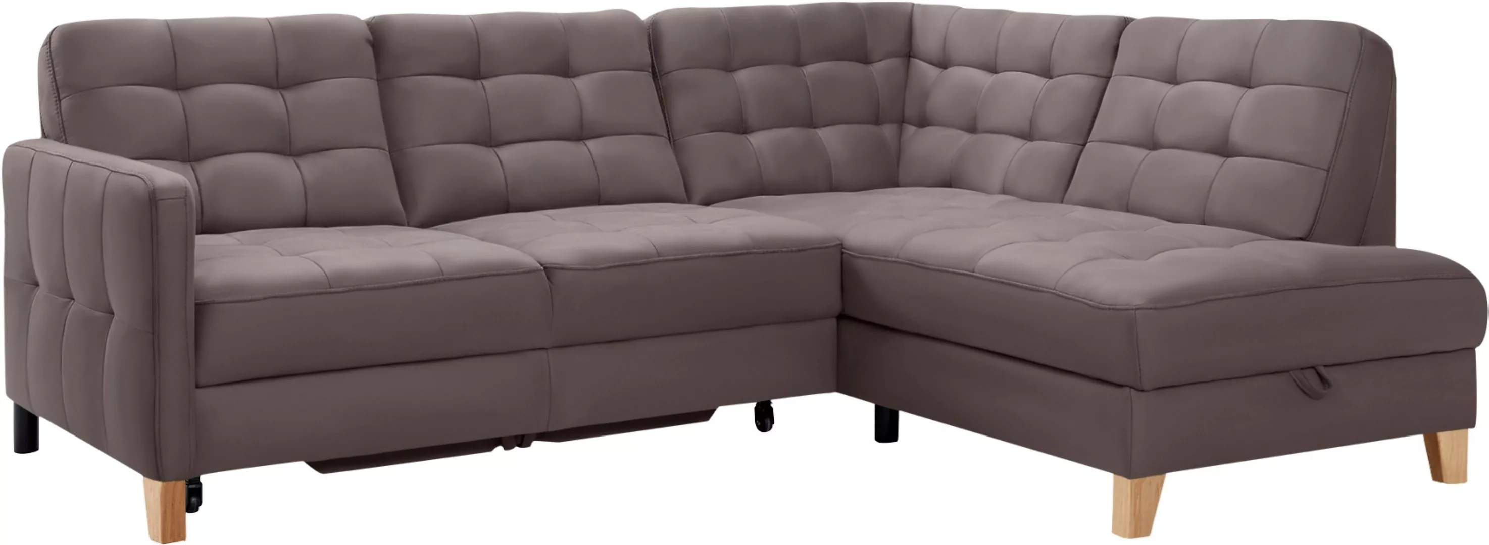 exxpo - sofa fashion Ecksofa »Elio, kompakt und komfortabel, bequem, zeitlo günstig online kaufen