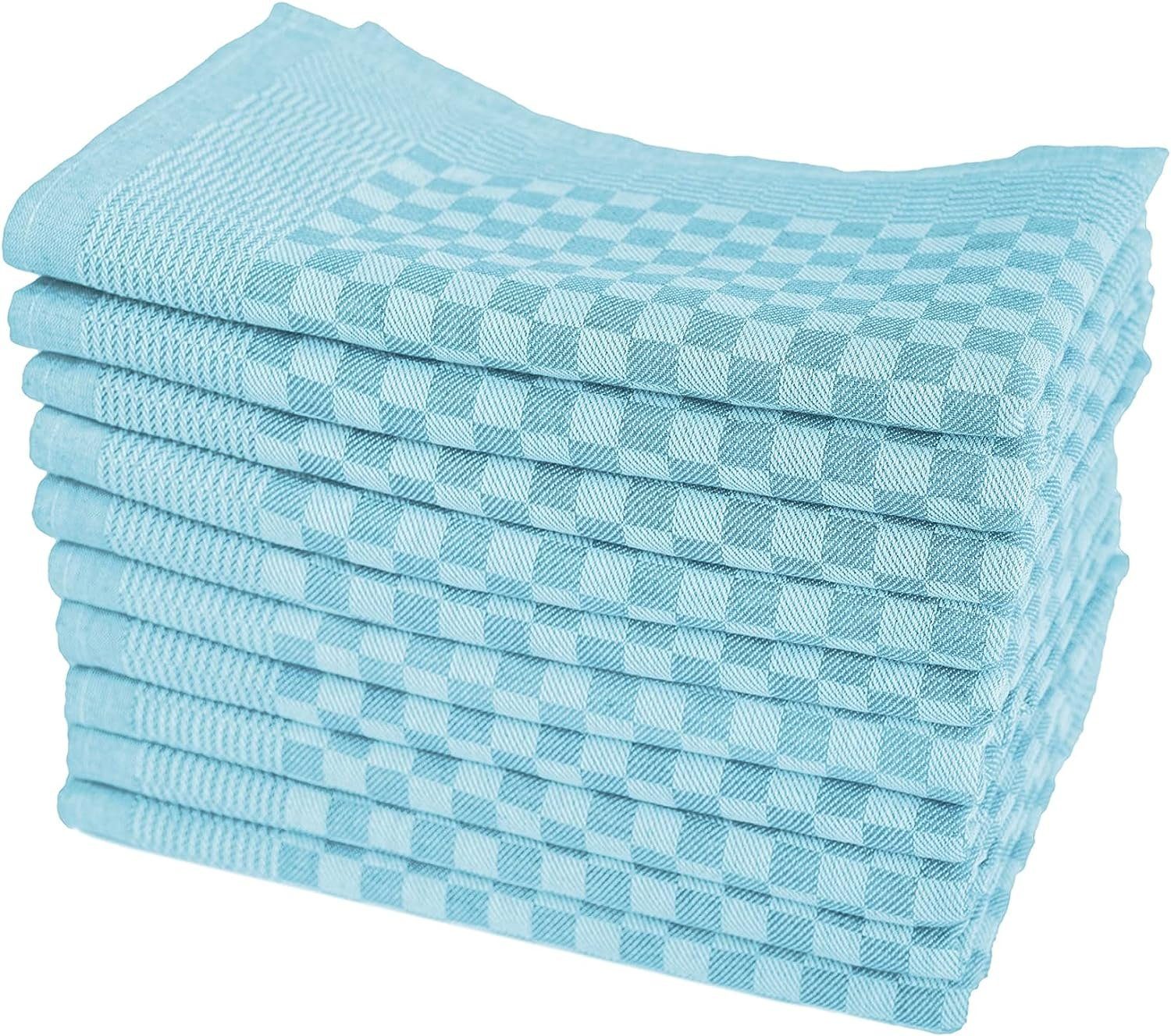 Zestri Geschirrtuch Zwirn-10er Set Grubenhandtücher 50x70 günstig online kaufen