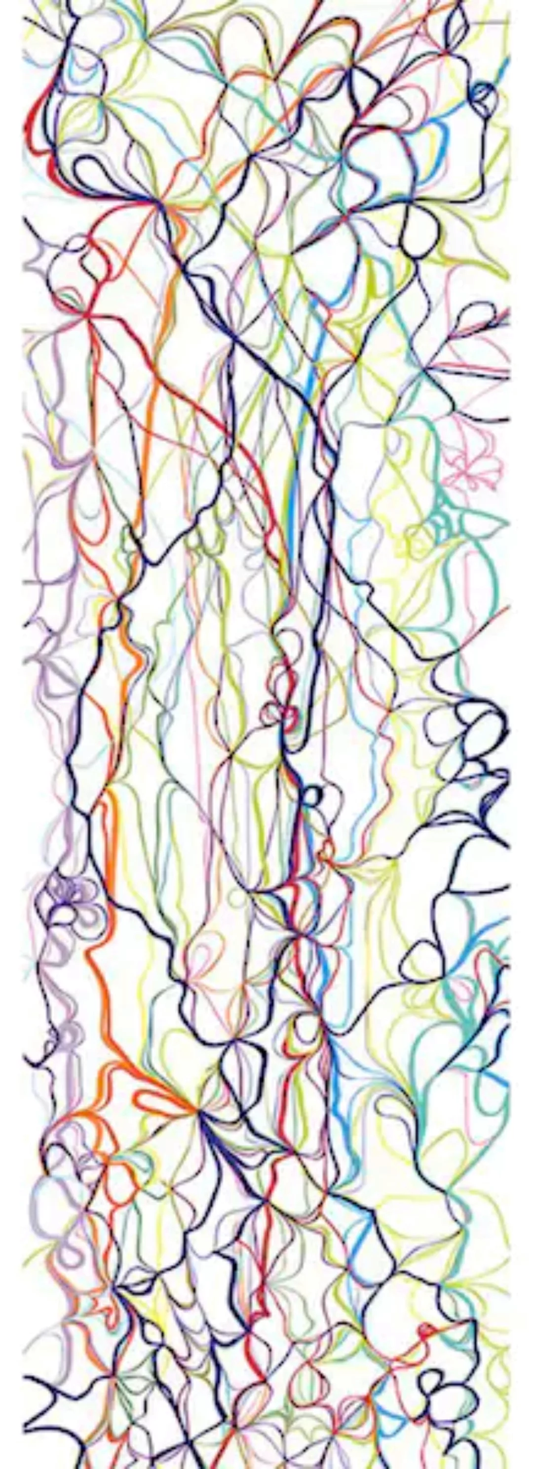Architects Paper Fototapete »Knitted Net«, Grafik Tapete Bunt Panel 1,00m x günstig online kaufen