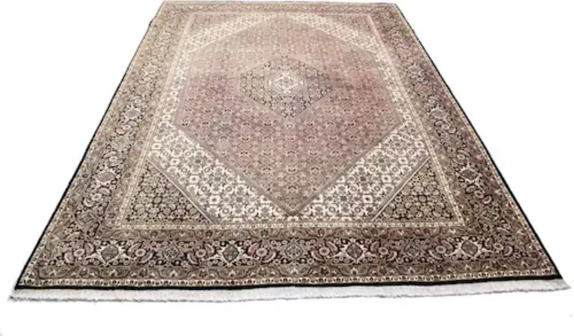 morgenland Teppich »Bidjar Zanjan Teppich handgeknüpft braun«, rechteckig günstig online kaufen