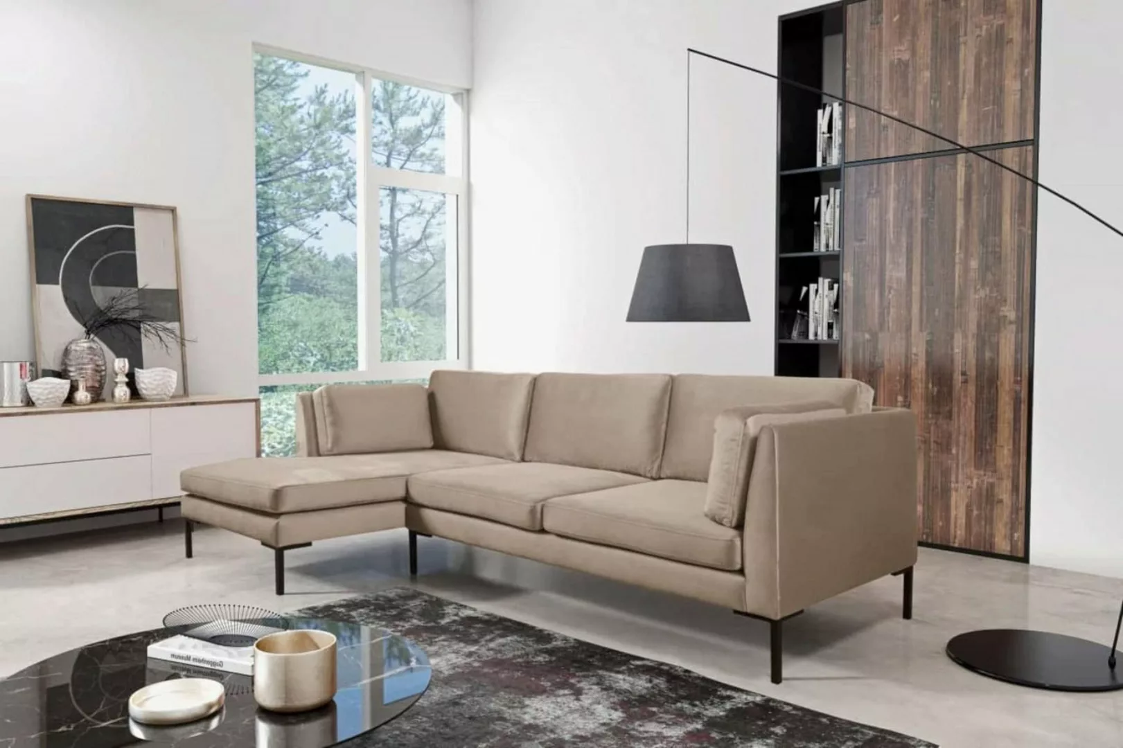 99rooms Ecksofa Stylefy Gerbera Ecksofa, L-Form, Eckcouch, Ottomane links o günstig online kaufen