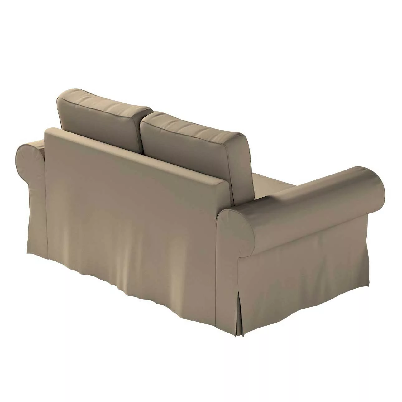 Bezug für Backabro 2-Sitzer Sofa ausklappbar, mokka, Bezug für Backabro 2-S günstig online kaufen