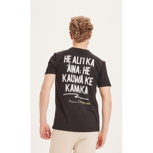 T-shirt Alder - The Green Wave - Aus Bio-baumwolle günstig online kaufen